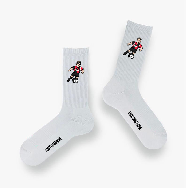 Pack 5 Chaussettes Rennes - Foot Dimanche x Clément Striano