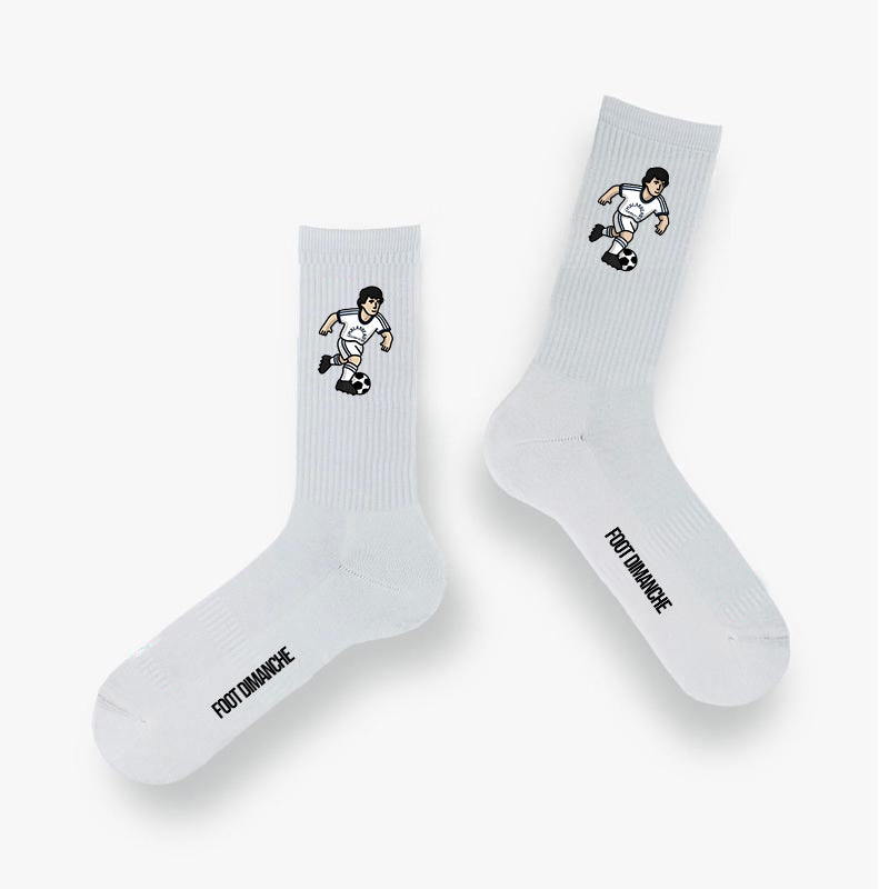 Pack 5 Chaussettes Bordeaux - Foot Dimanche x Clément Striano