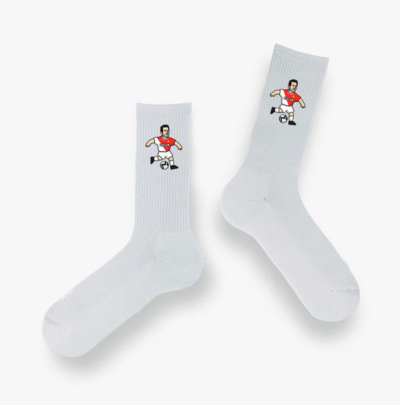 Pack 5 Chaussettes Monaco - Foot Dimanche x Clément Striano