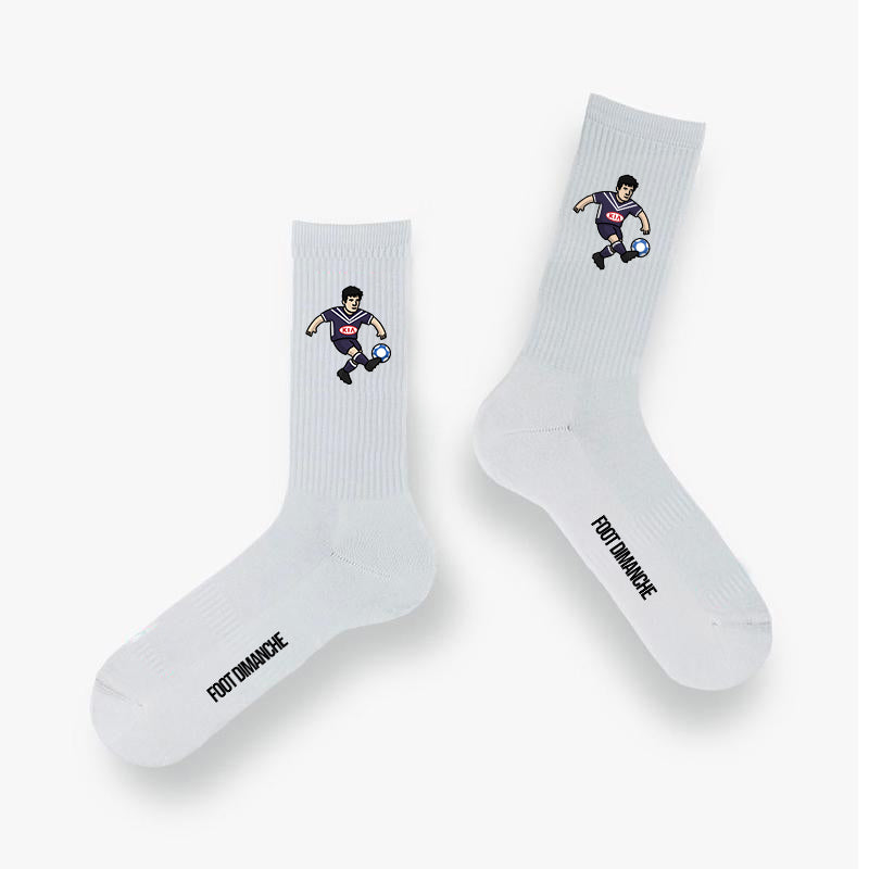 Chaussettes Gourcuff - Foot Dimanche x Clément Striano