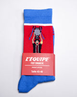 Chaussettes Ici c'est Paradis - L'Equipe x Foot Dimanche