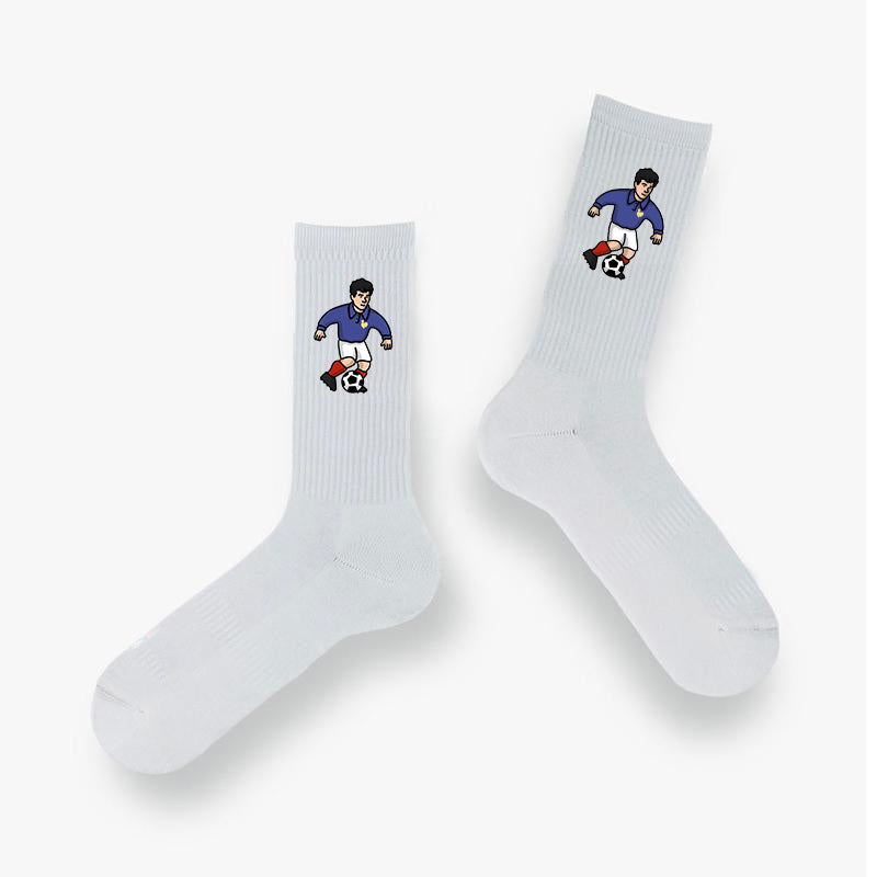 Chaussettes Just Fontaine France - Foot Dimanche x Clément Striano