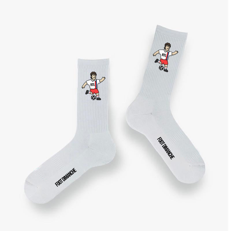 Pack 5 Chaussettes Paris - Foot Dimanche x Clément Striano