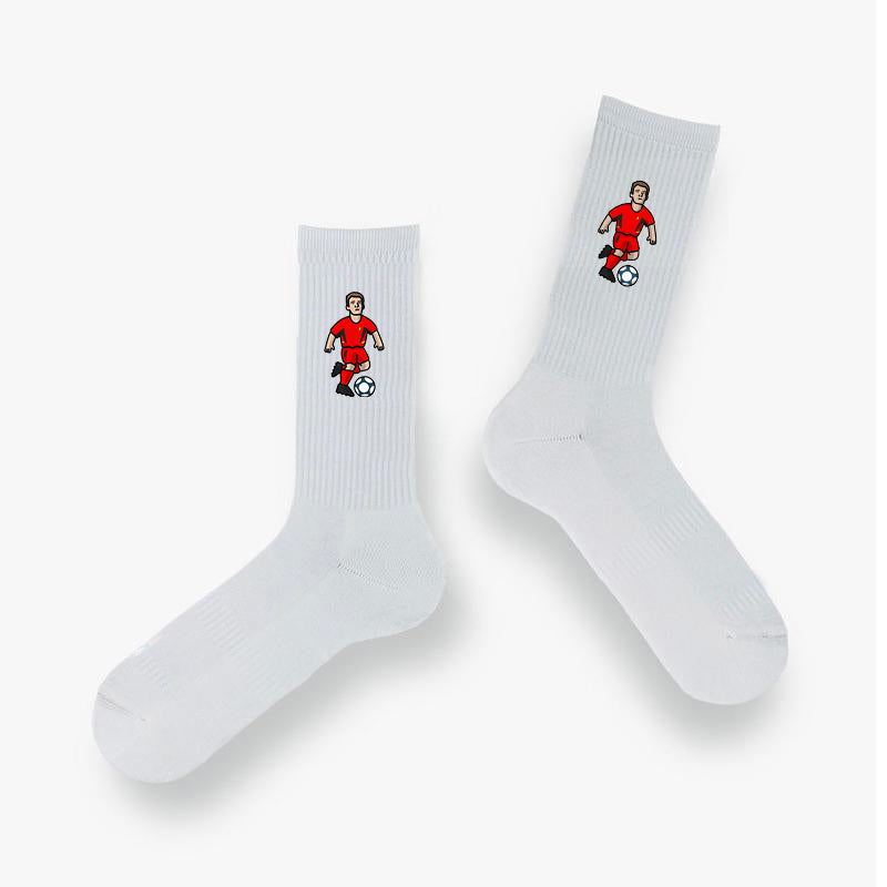 Chaussettes Marc Wilmots Belgique - Foot Dimanche x Clément Striano