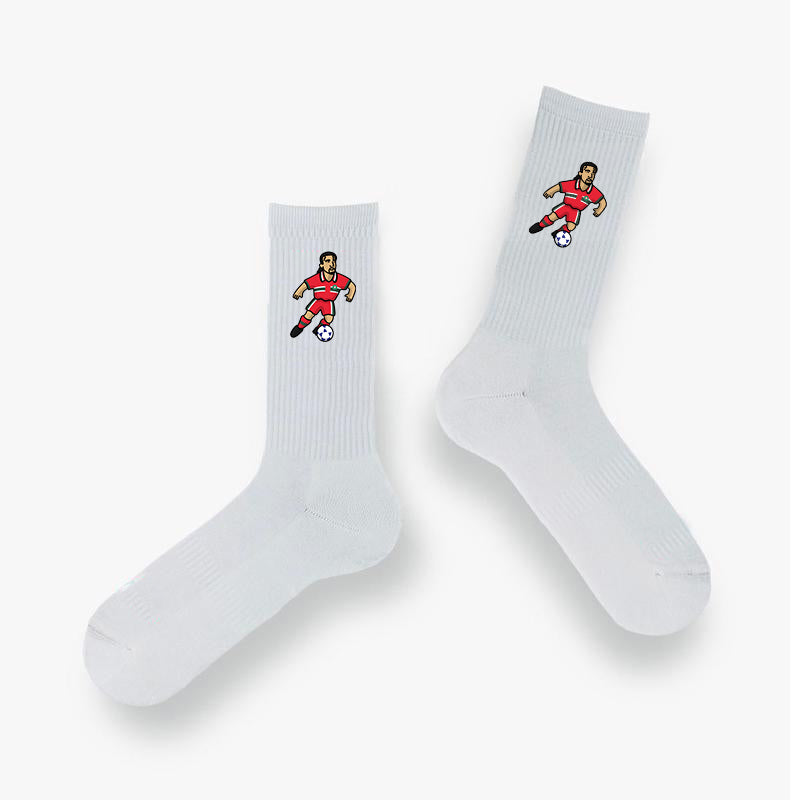 Chaussettes Mustapha Hadji Maroc - Foot Dimanche x Clément Striano