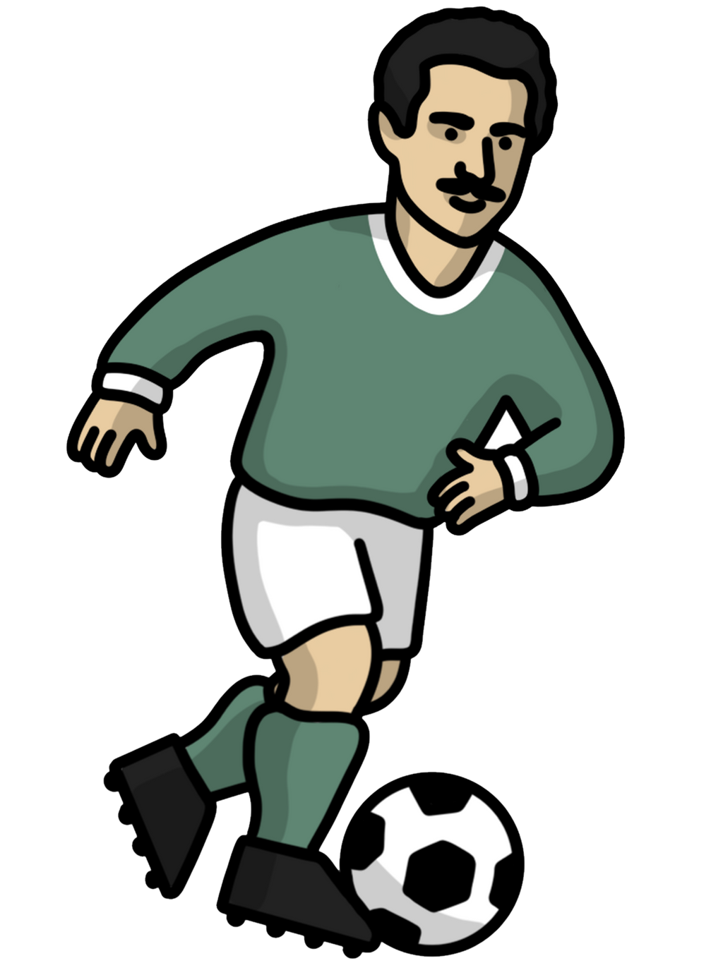 Pack 5 Chaussettes Algérie - Foot Dimanche x Clément Striano