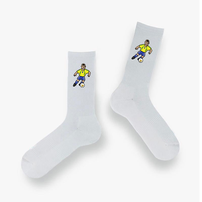 Pack 5 Chaussettes Brésil - Foot Dimanche x Clément Striano