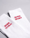 Chaussettes So Foot Ca vise la lulu - So Foot x Foot Dimanche