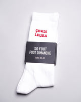 Chaussettes So Foot Ca vise la lulu - So Foot x Foot Dimanche