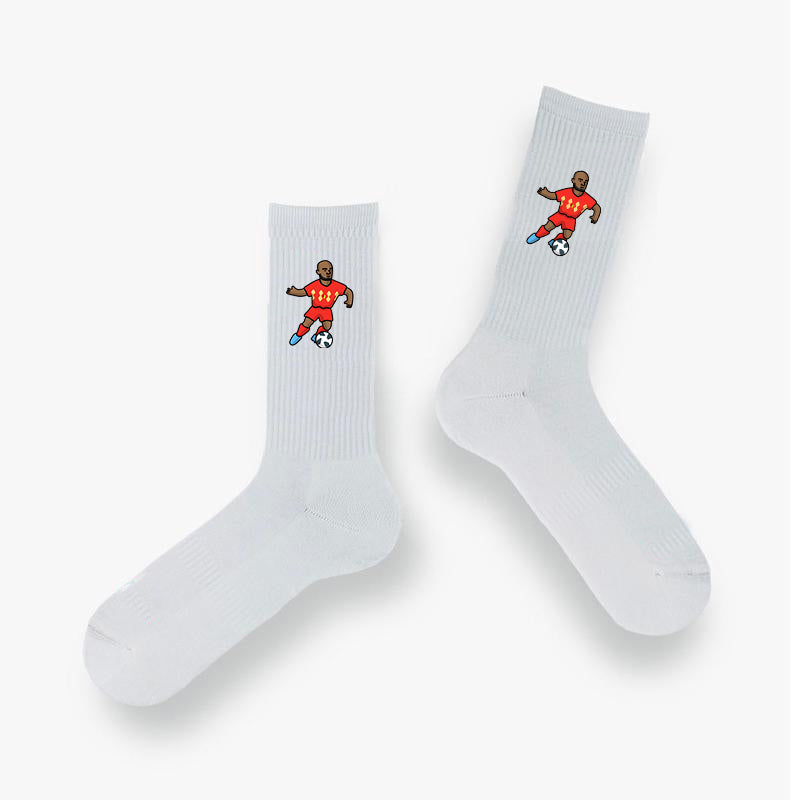 Chaussettes Vincent Kompany Belgique - Foot Dimanche x Clément Striano
