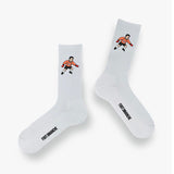 Chaussettes Warmuz  - Foot Dimanche x Clément Striano