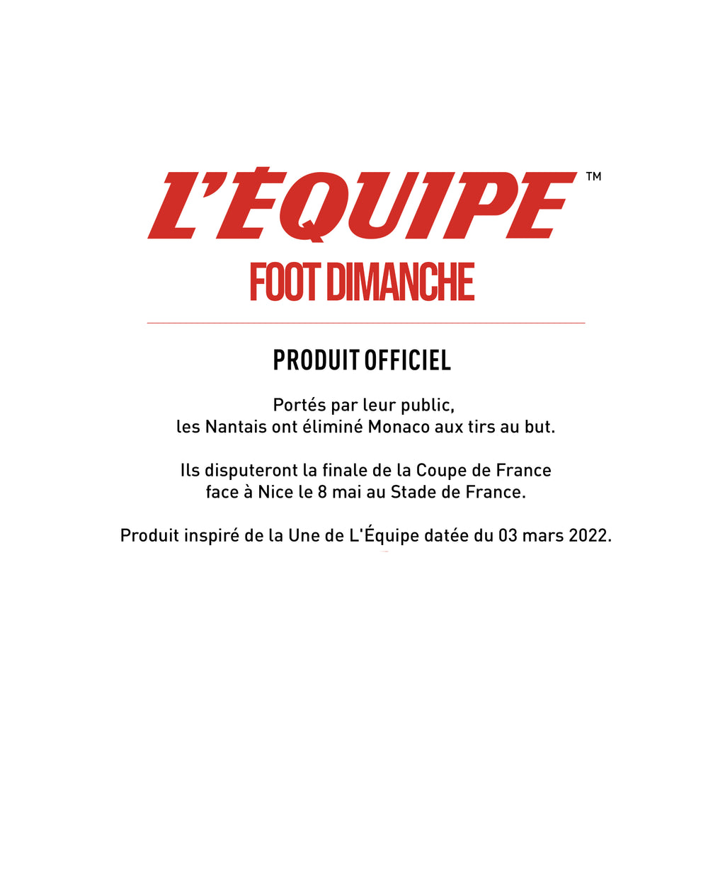 Tee Shirt La vague jaune - L'Equipe x Foot Dimanche
