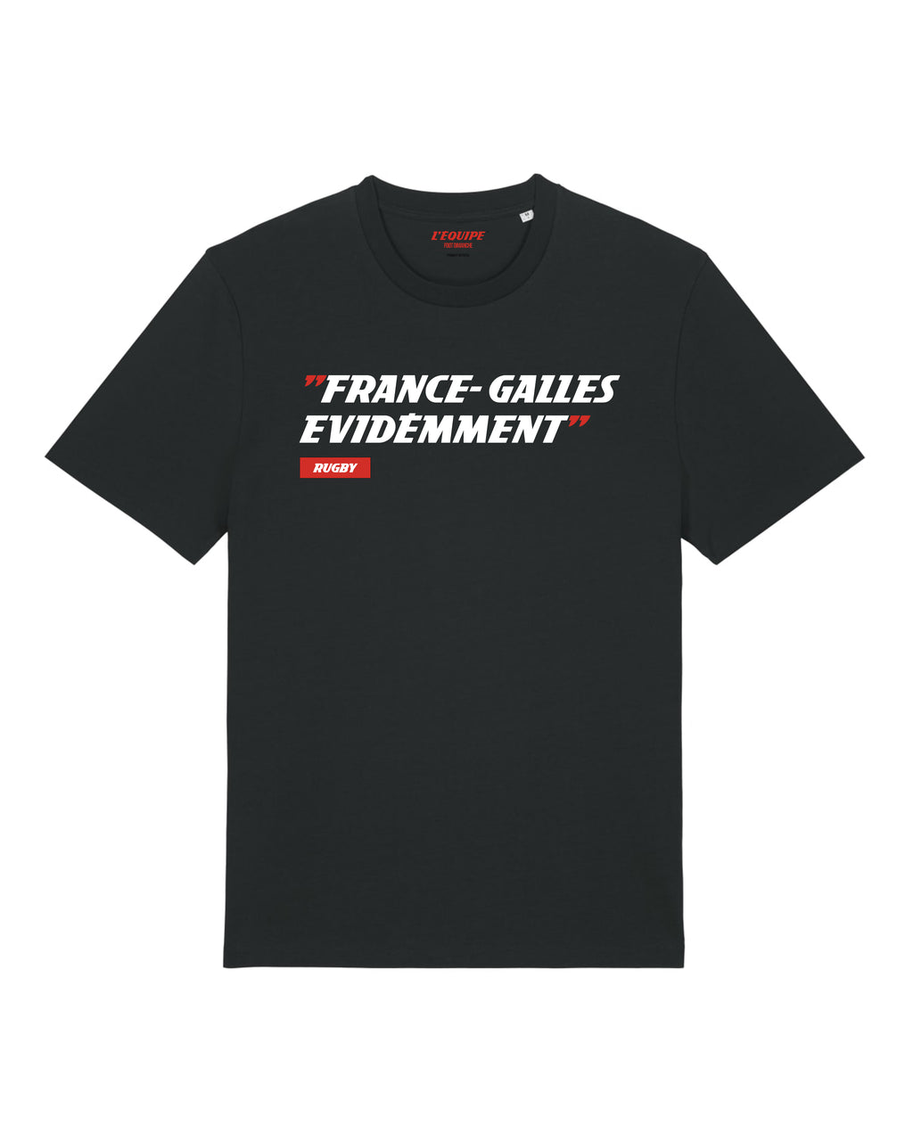 Tee Shirt France - Galles, Evidemment - L'Equipe x Foot Dimanche