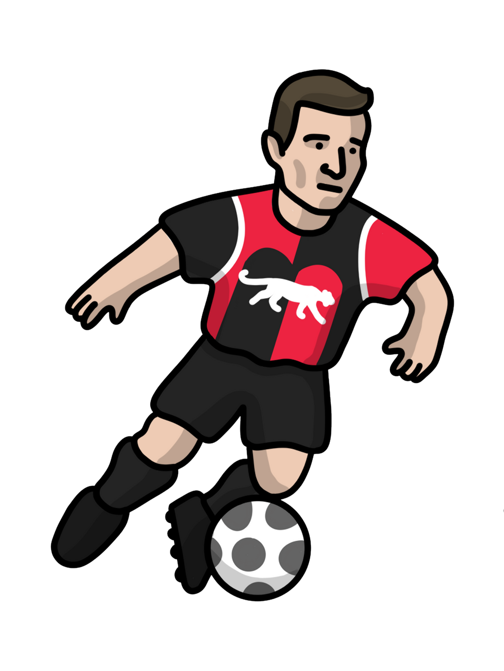 Chaussettes Frei - Foot Dimanche x Clément Striano