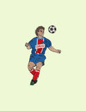 Tee Shirt David Ginola PSG - Foot Dimanche