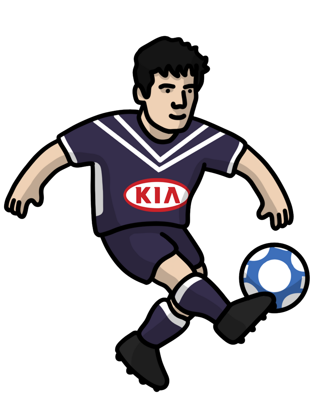 Chaussettes Gourcuff - Foot Dimanche x Clément Striano