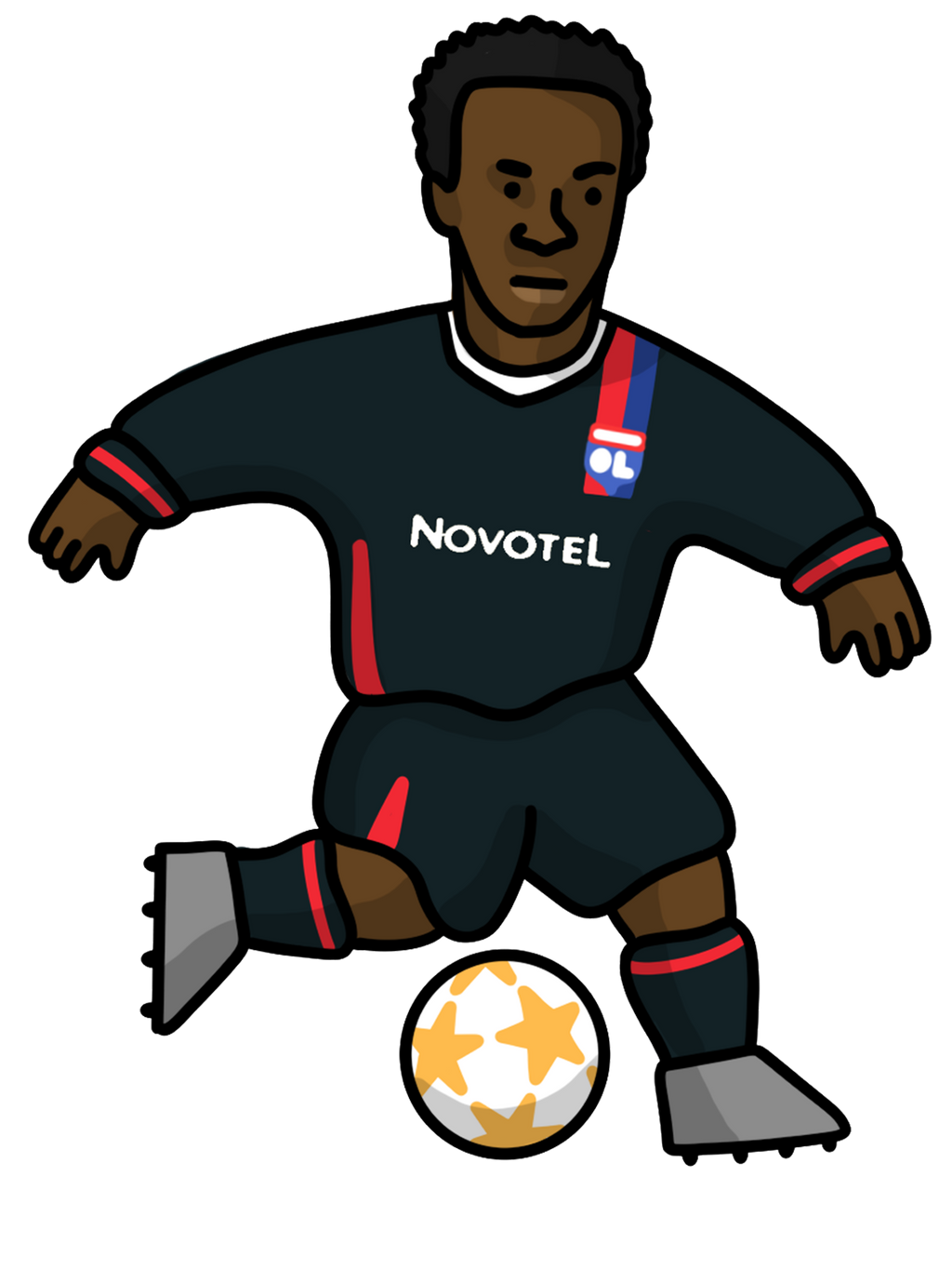 Pack 5 Chaussettes Lyon - Foot Dimanche x Clément Striano