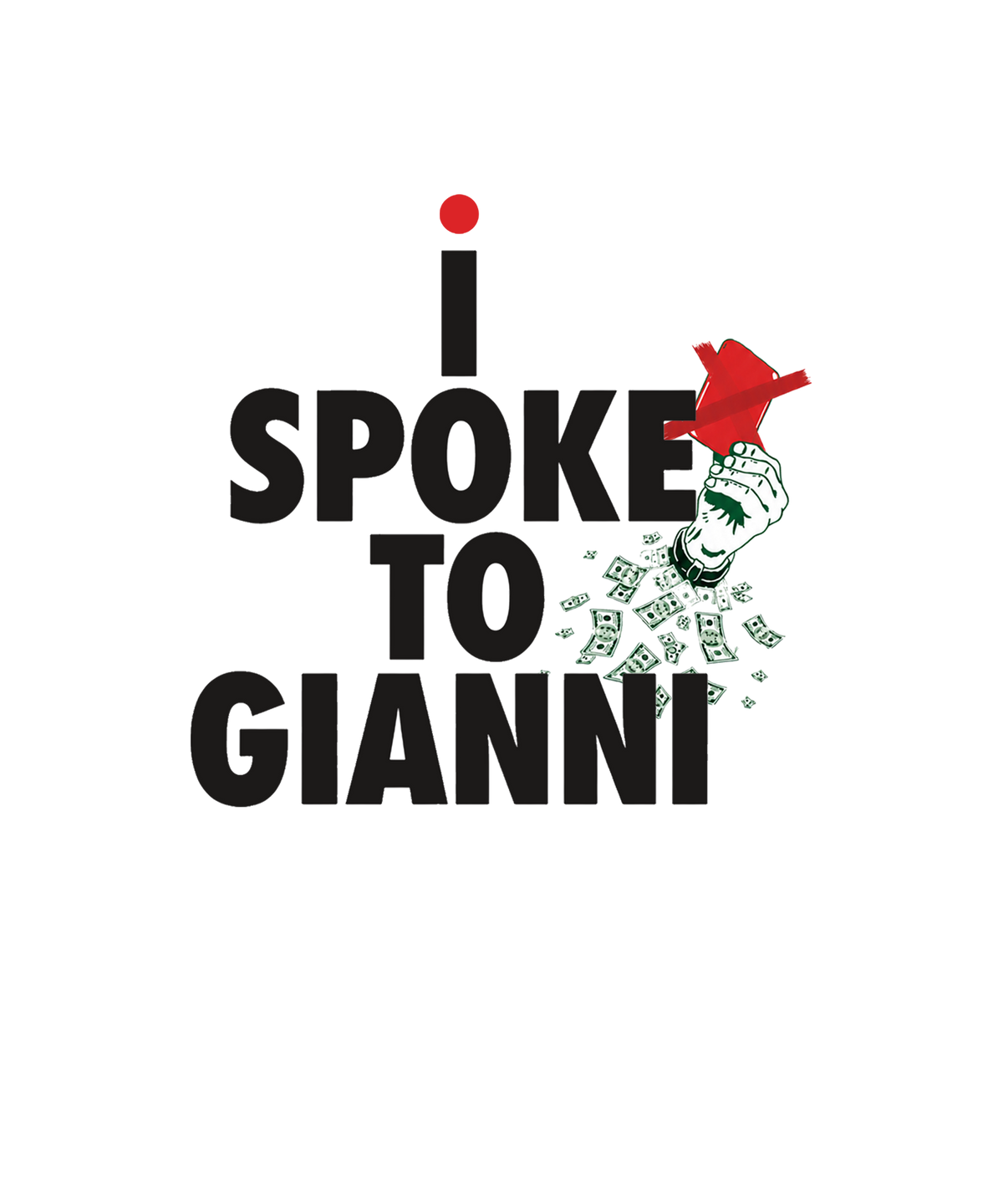 Tee Shirt I Spoke To Gianni - After Foot x Foot Dimanche