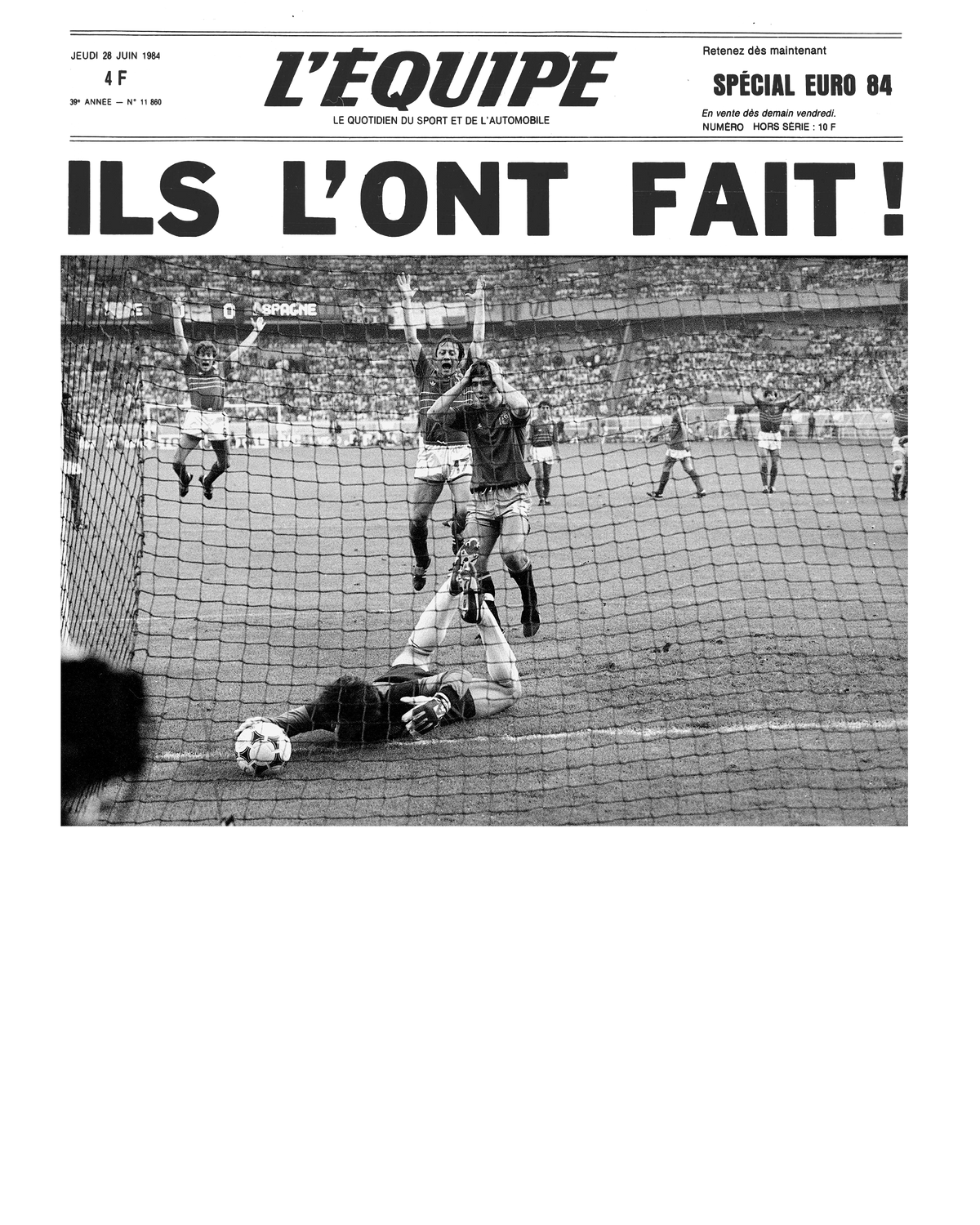 Tee Shirt Ils l'ont fait - L'Equipe x Foot Dimanche