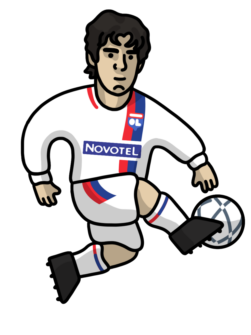 Chaussettes Juninho - Foot Dimanche x Clément Striano
