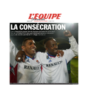 Tee Shirt La consécration OL- L'Equipe x Foot Dimanche