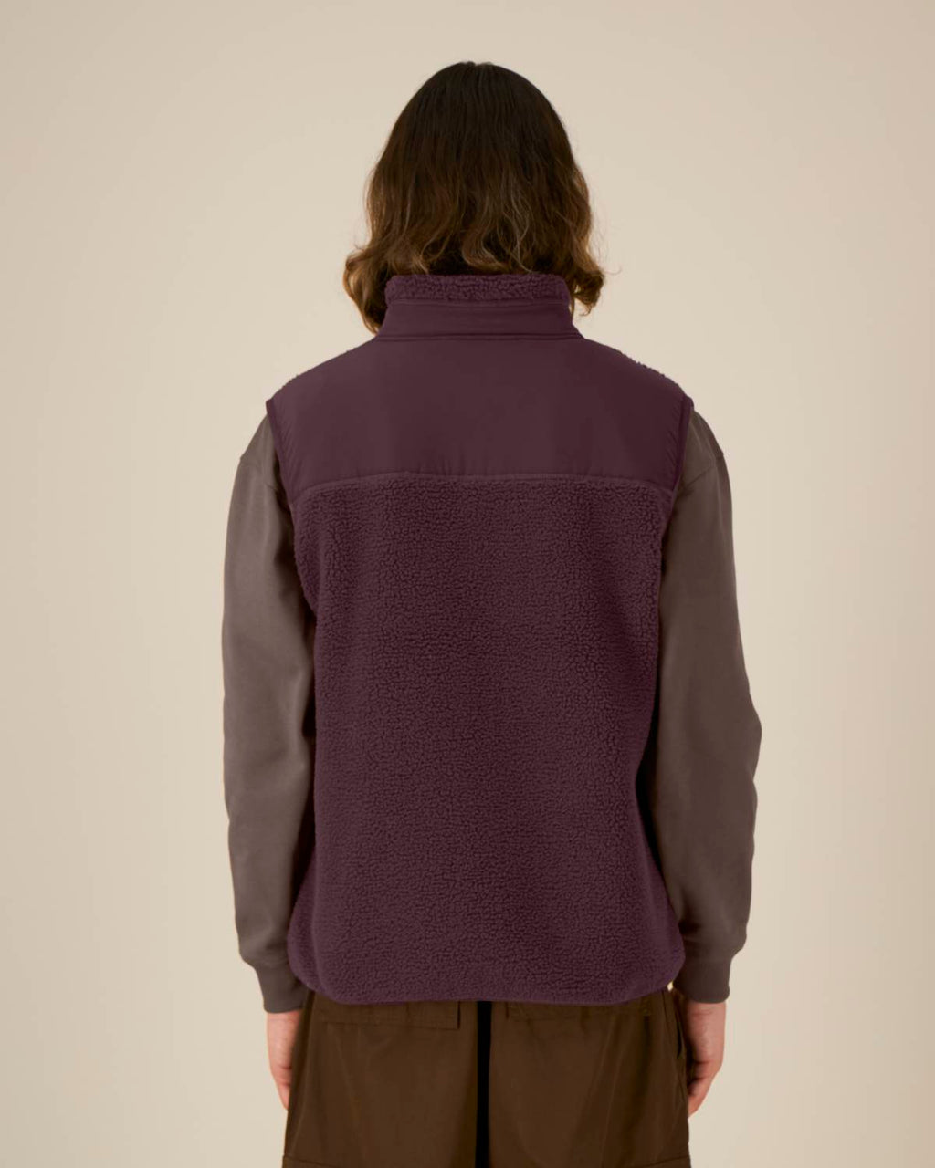 Veste Polaire sans manche Foot Dimanche brodée