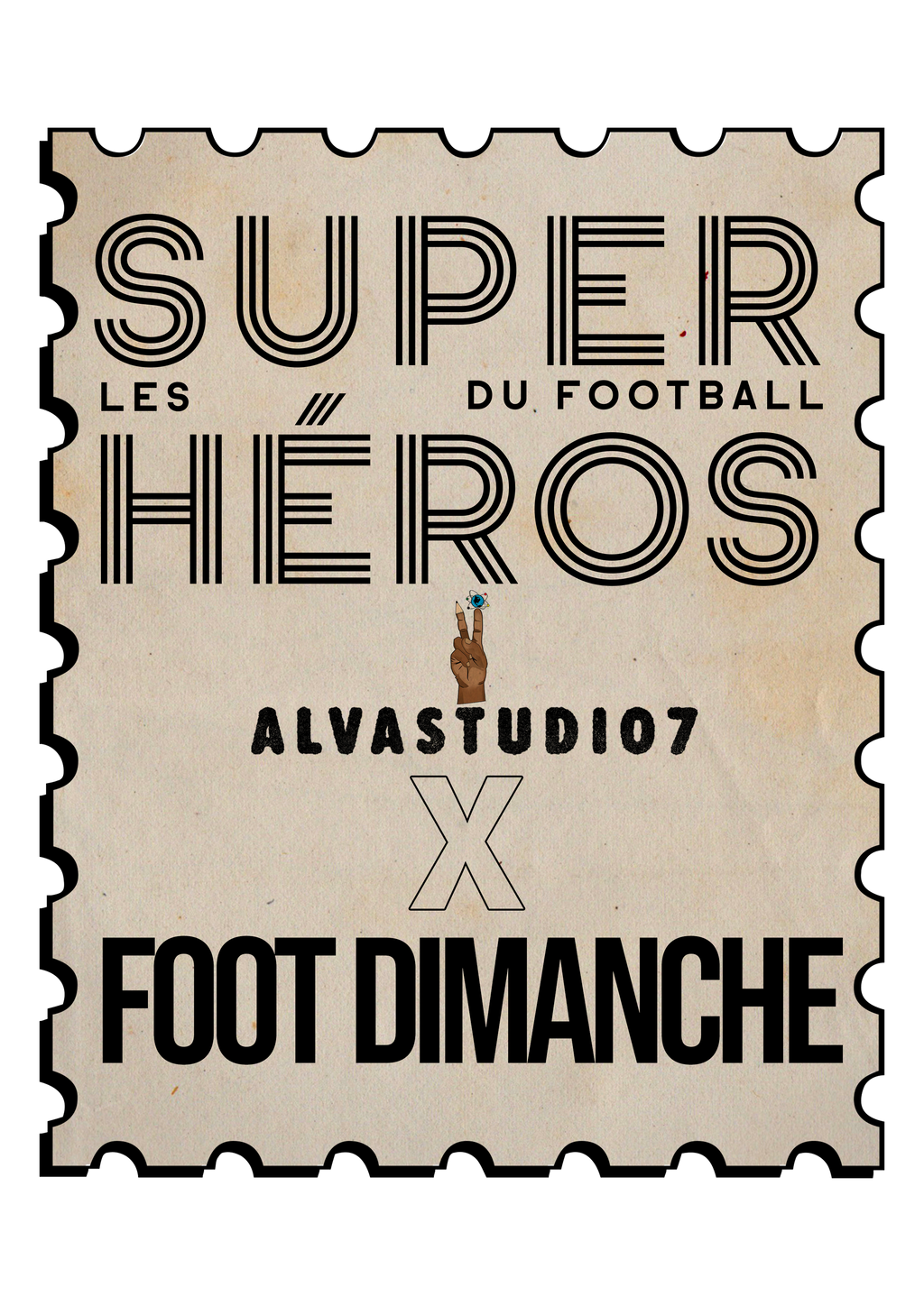 Sweat Capuche Henry - Foot Dimanche x Alvastudio7