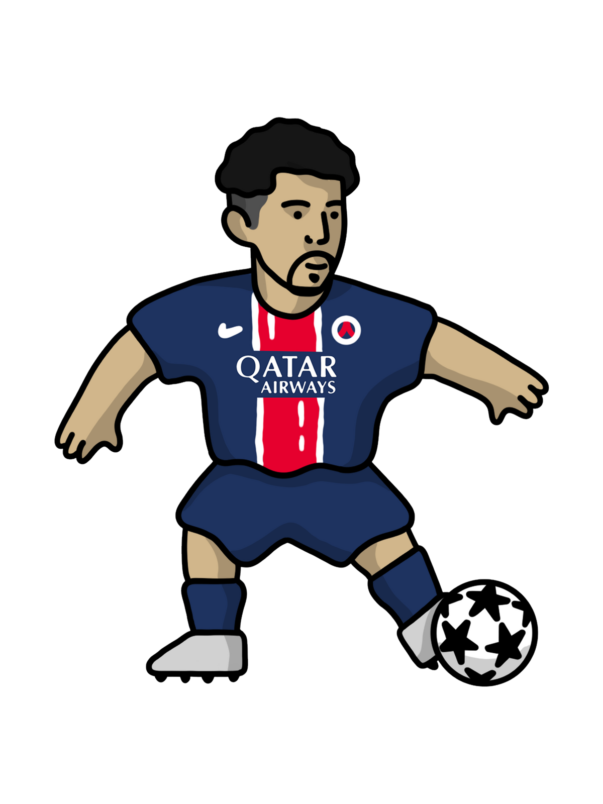 Pack 5 Chaussettes Paris - Foot Dimanche x Clément Striano