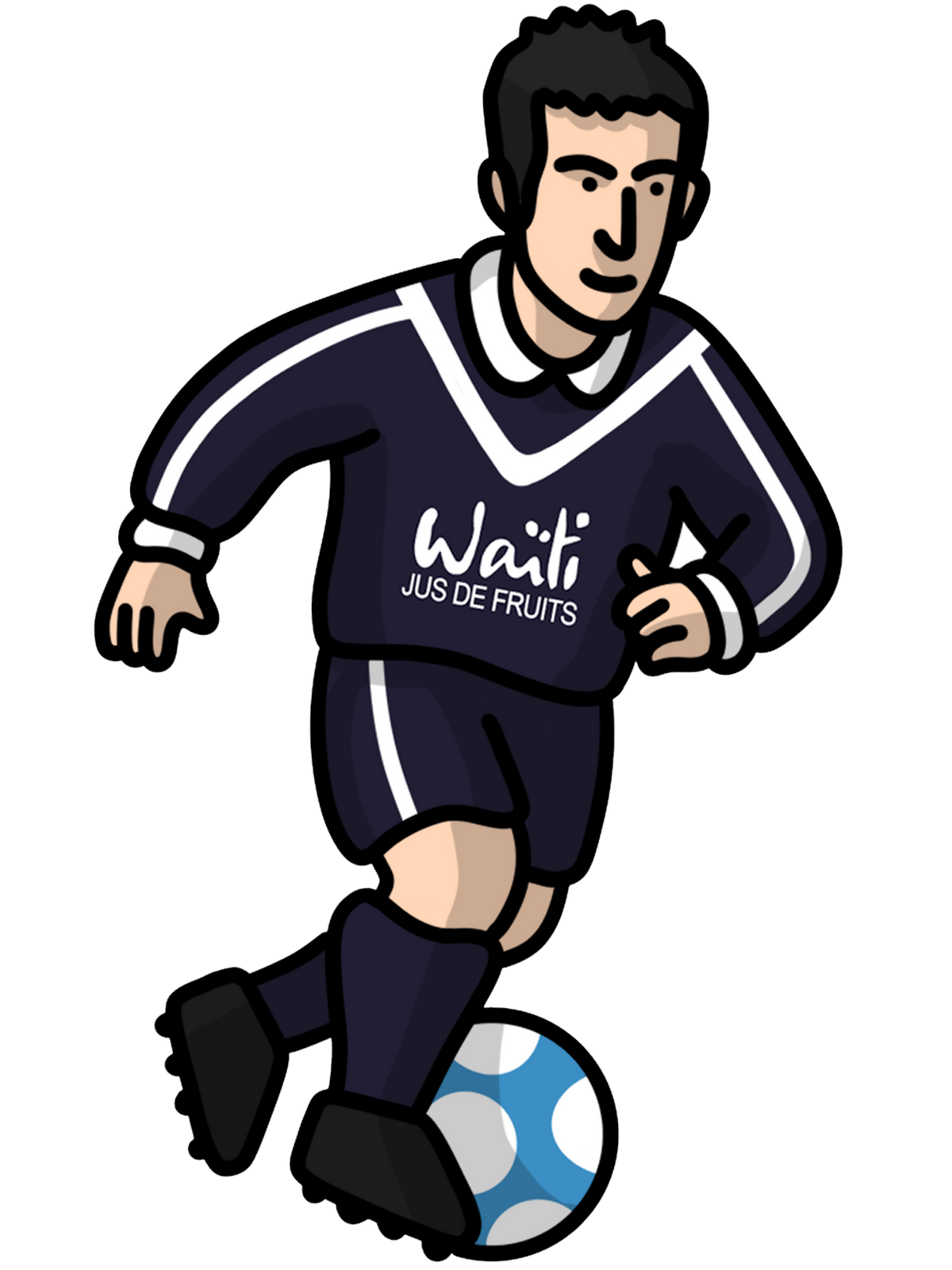 Pack 5 Chaussettes Bordeaux - Foot Dimanche x Clément Striano