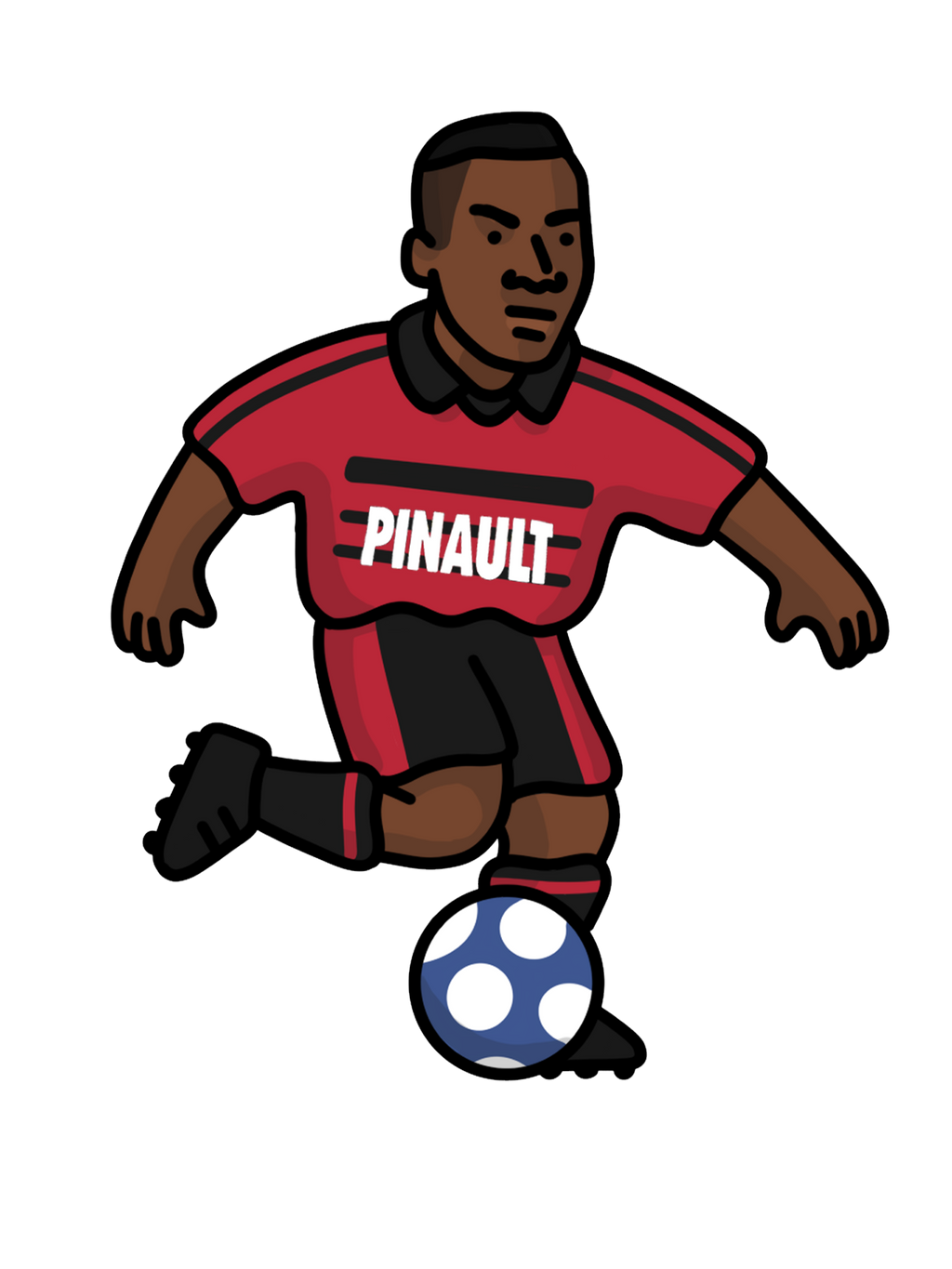 Pack 5 Chaussettes Rennes - Foot Dimanche x Clément Striano