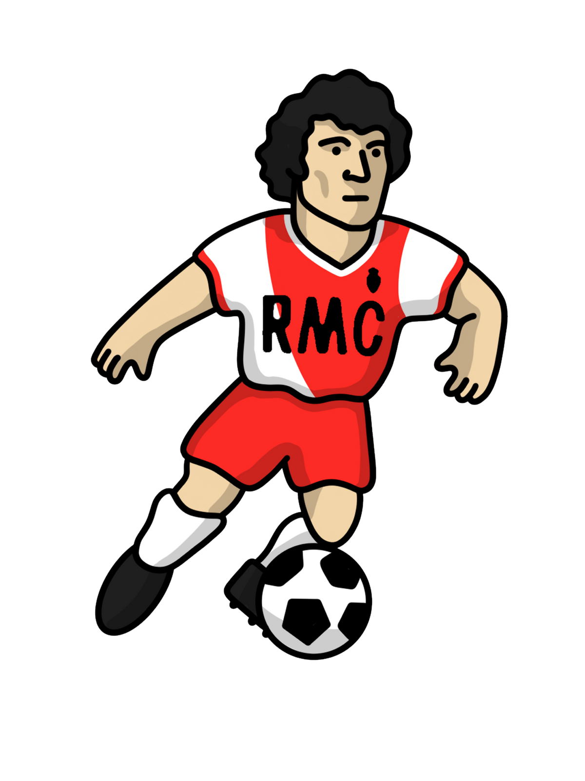Pack 5 Chaussettes Monaco - Foot Dimanche x Clément Striano