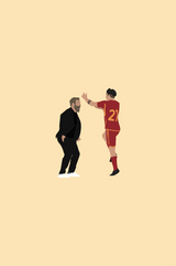 Poster Paulo Dybala Daniele De Rossi - Foot Dimanche