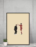 Poster Paulo Dybala Daniele De Rossi - Foot Dimanche