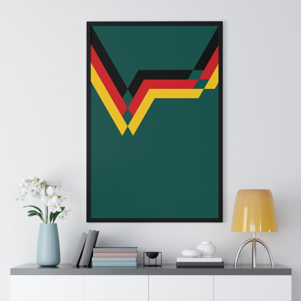 Poster Germany 90 - Foot Dimanche