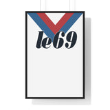 Poster Lyon Rétro -  Foot Dimanche