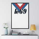 Poster Lyon Rétro -  Foot Dimanche