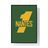 Poster Nantes Retro -  Foot Dimanche