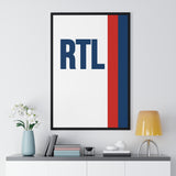 Poster Paris Rétro -  Foot Dimanche