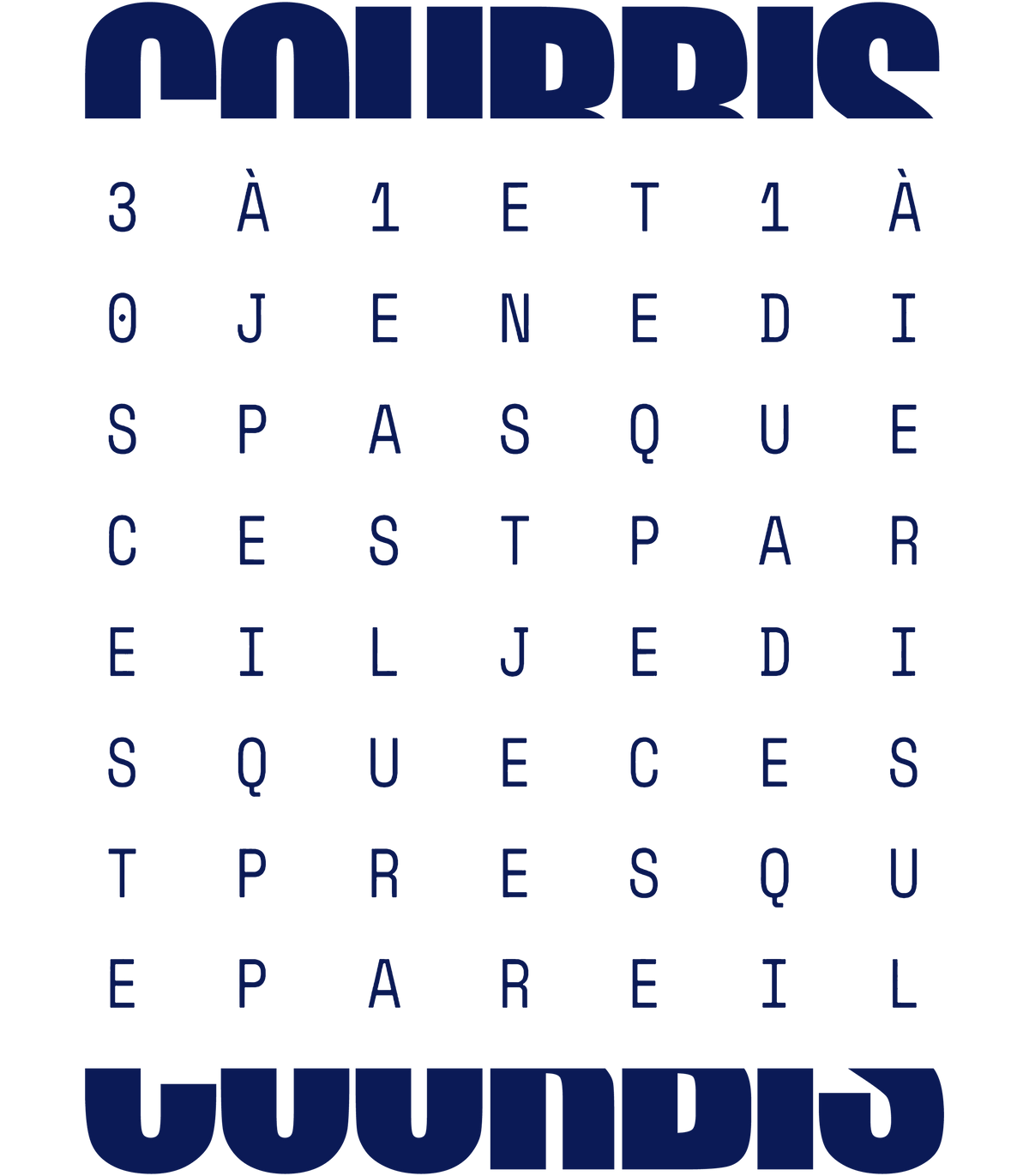 Tee Shirt Presque Pareil - Coach Courbis