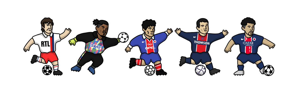 Tee Shirt Paris - Foot Dimanche x Clément Striano