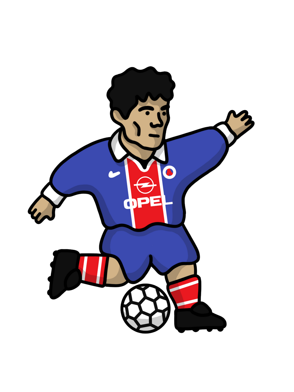 Chaussettes Rai  - Foot Dimanche x Clément Striano