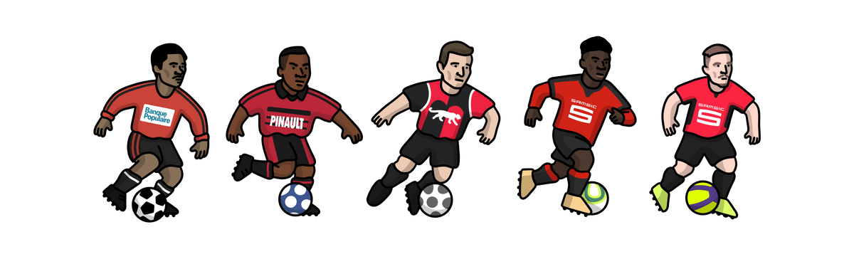 Tee Shirt Rennes - Foot Dimanche x Clément Striano