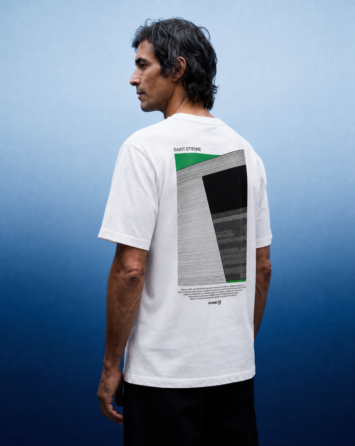 Tee Shirt Saint-Etienne - Foot Dimanche x Mark Johnson
