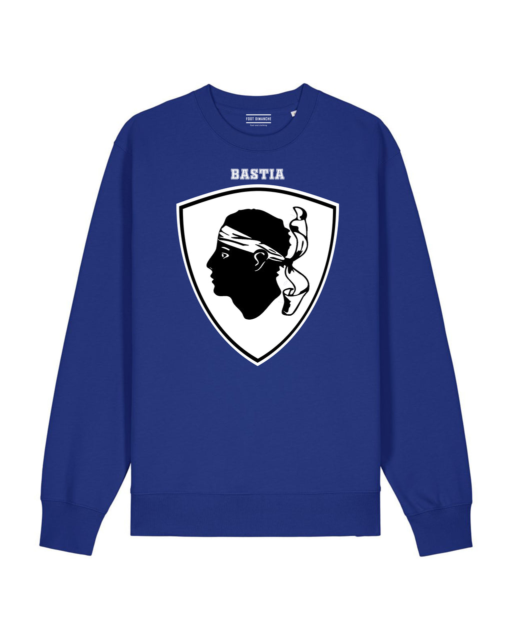 Sweat Bastia Rétro - Foot Dimanche