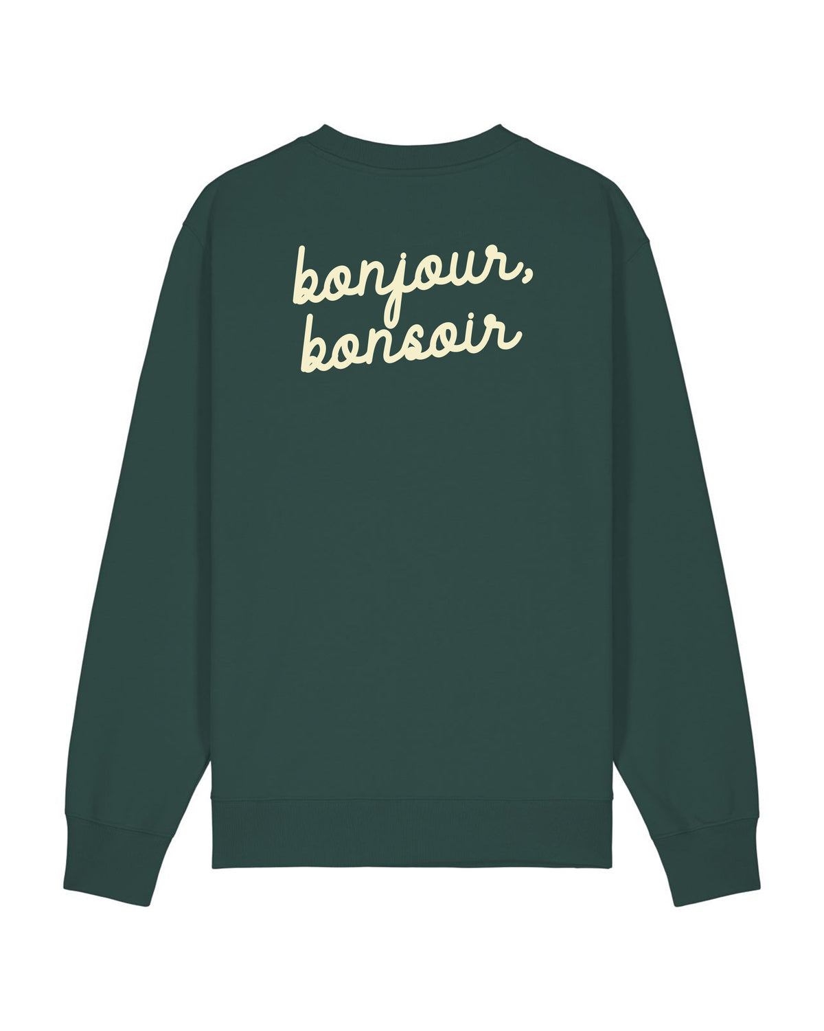 Sweat Bonsoir, Bonjour - Cazarre x Foot Dimanche