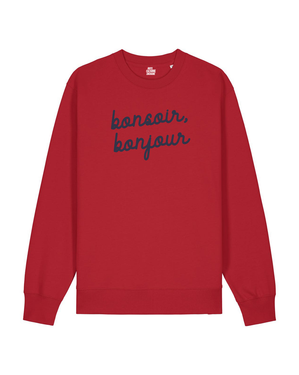 Sweat Bonsoir, Bonjour - Cazarre x Foot Dimanche