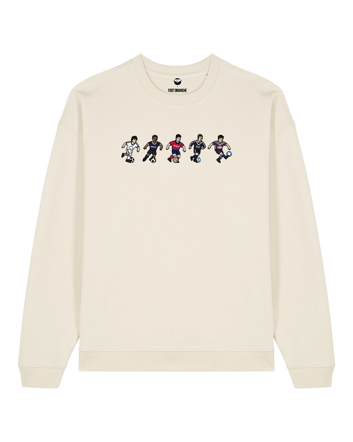 Sweat Bordeaux - Foot Dimanche x Clément Striano