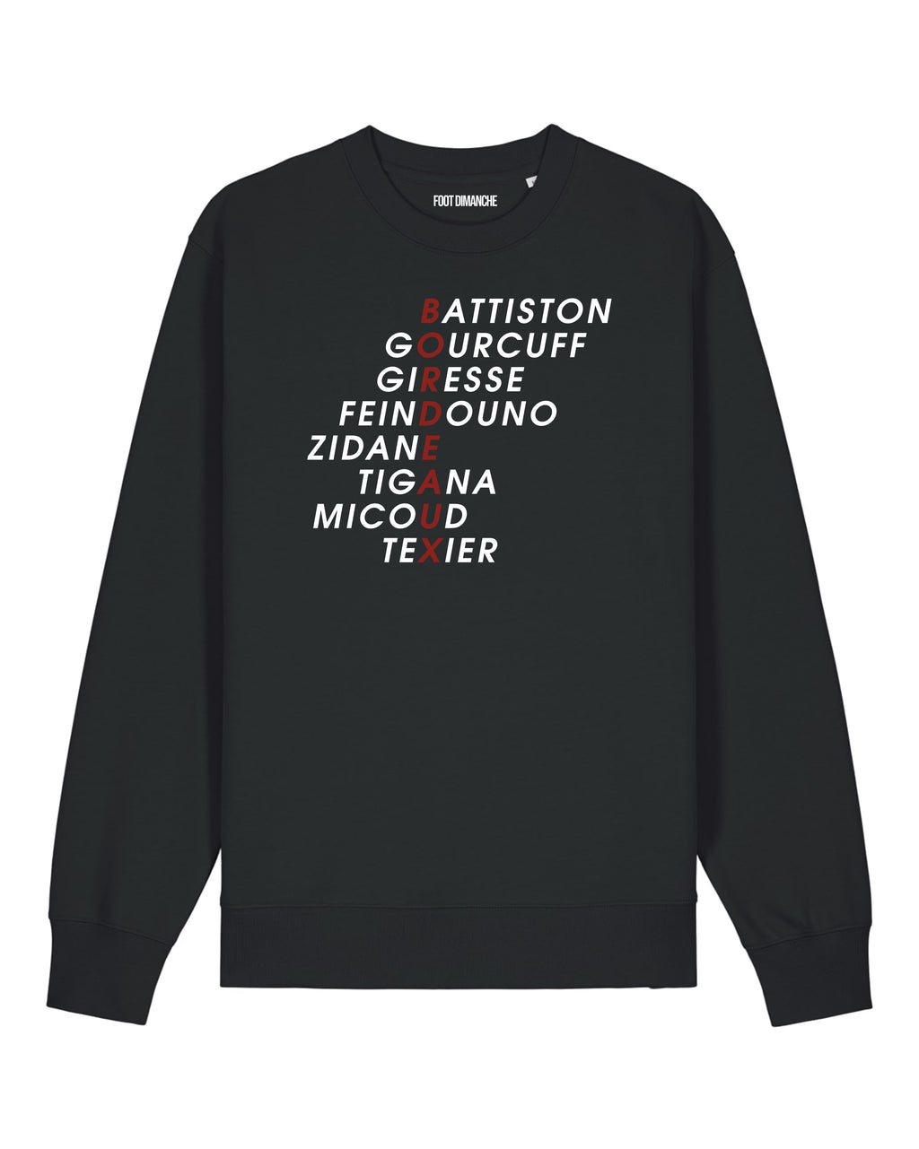 Sweat Bordeaux Légendes