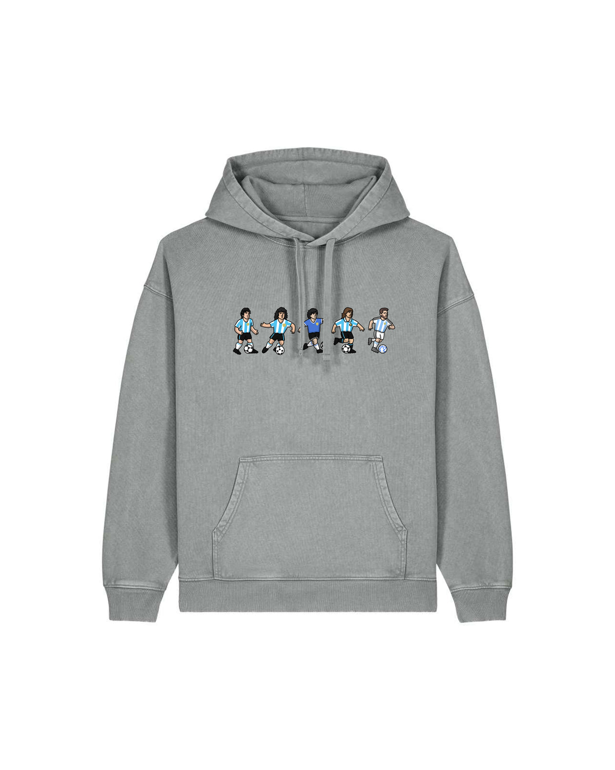 Sweat Capuche Argentine - Foot Dimanche x Clément Striano