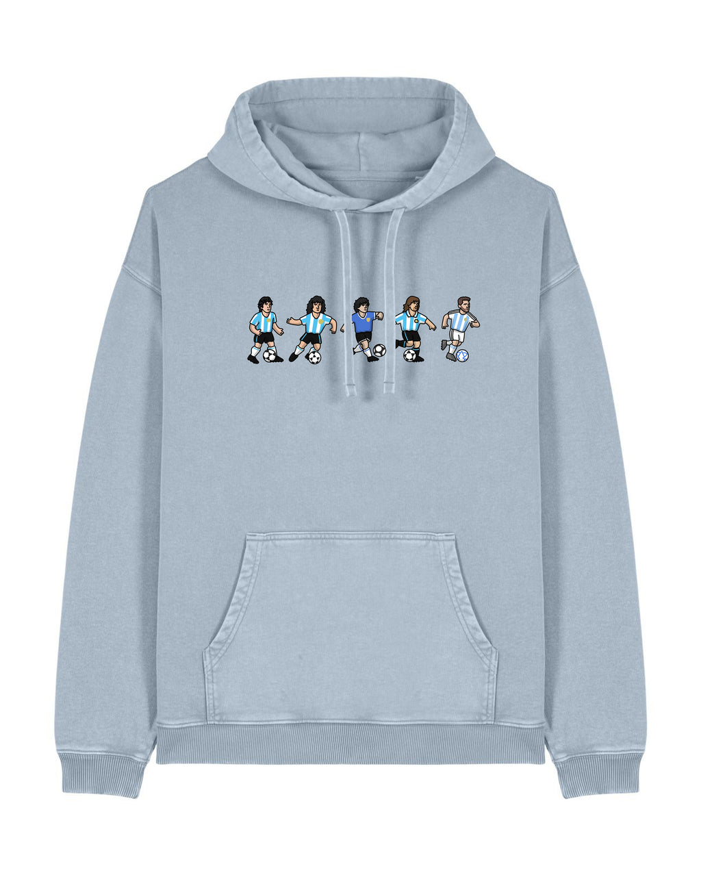 Sweat Capuche Argentine - Foot Dimanche x Clément Striano